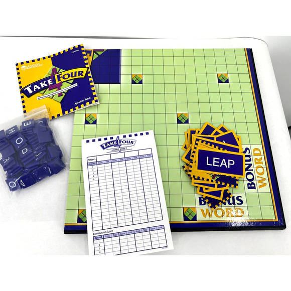 Take Four Word Game Educational Game Learning Resources Complete - Picture 2 of 3